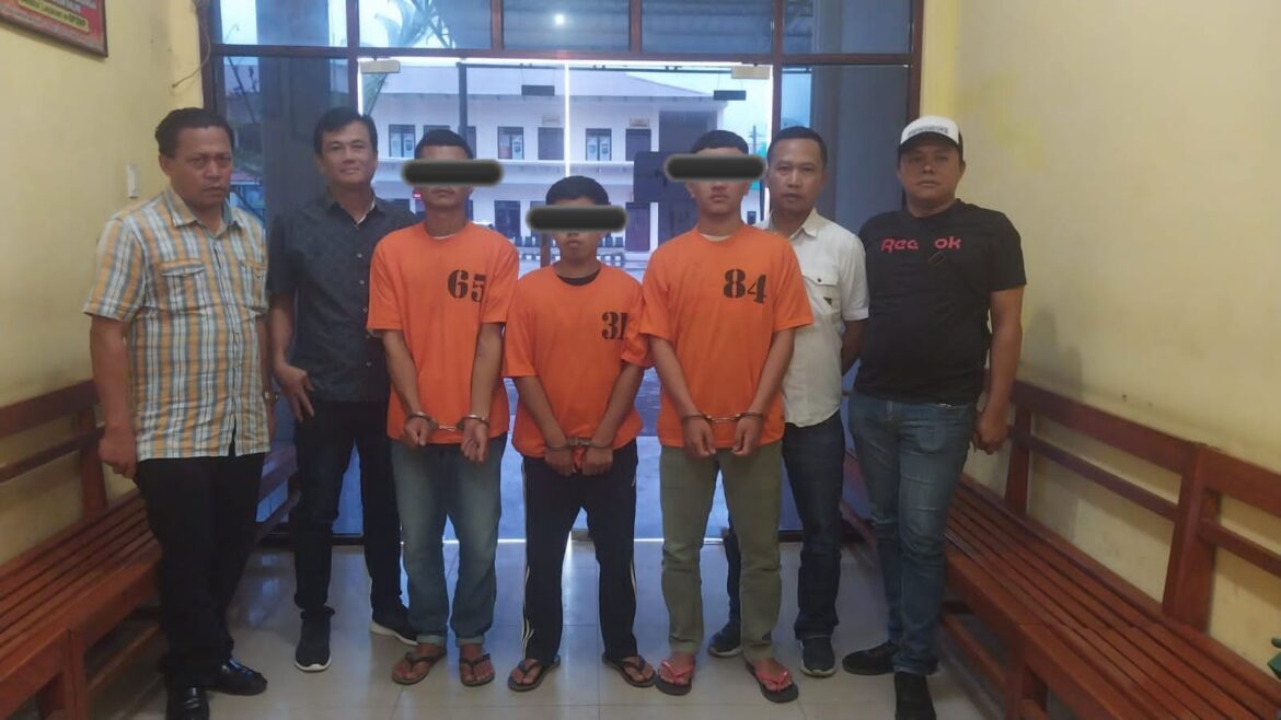 Polres Tanah Karo Tangkap 3 Pelaku Baru, Kasus Pengeroyokan di JL. Desa Singa